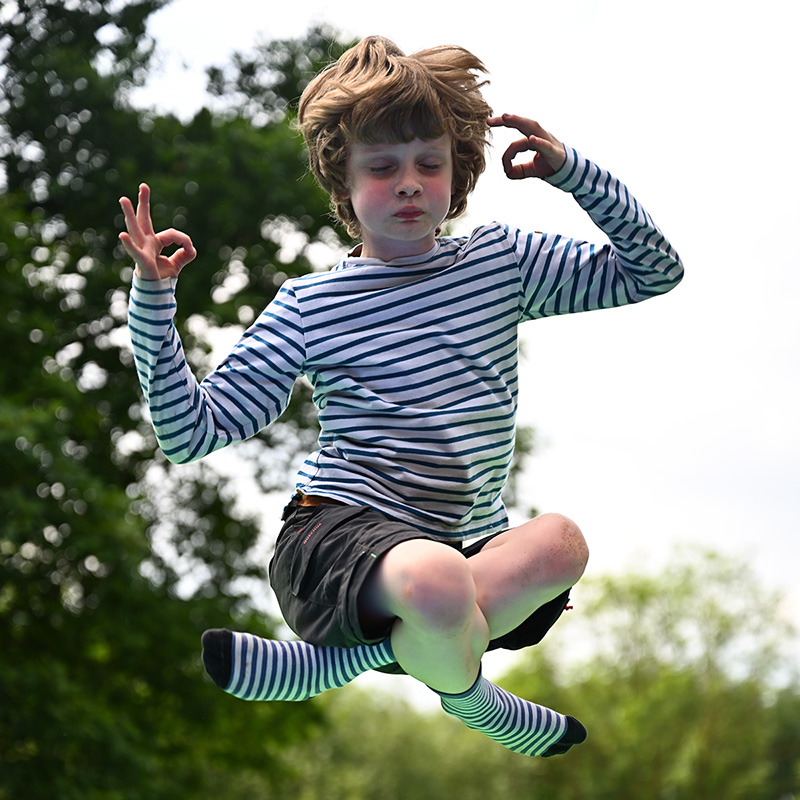 Entspannt die Airtime genießen