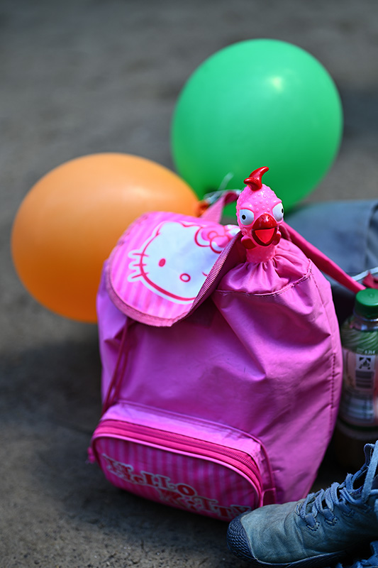 Gummihühner sind von Natur aus Backpacker Gummihühner sind von Natur aus Backpacker